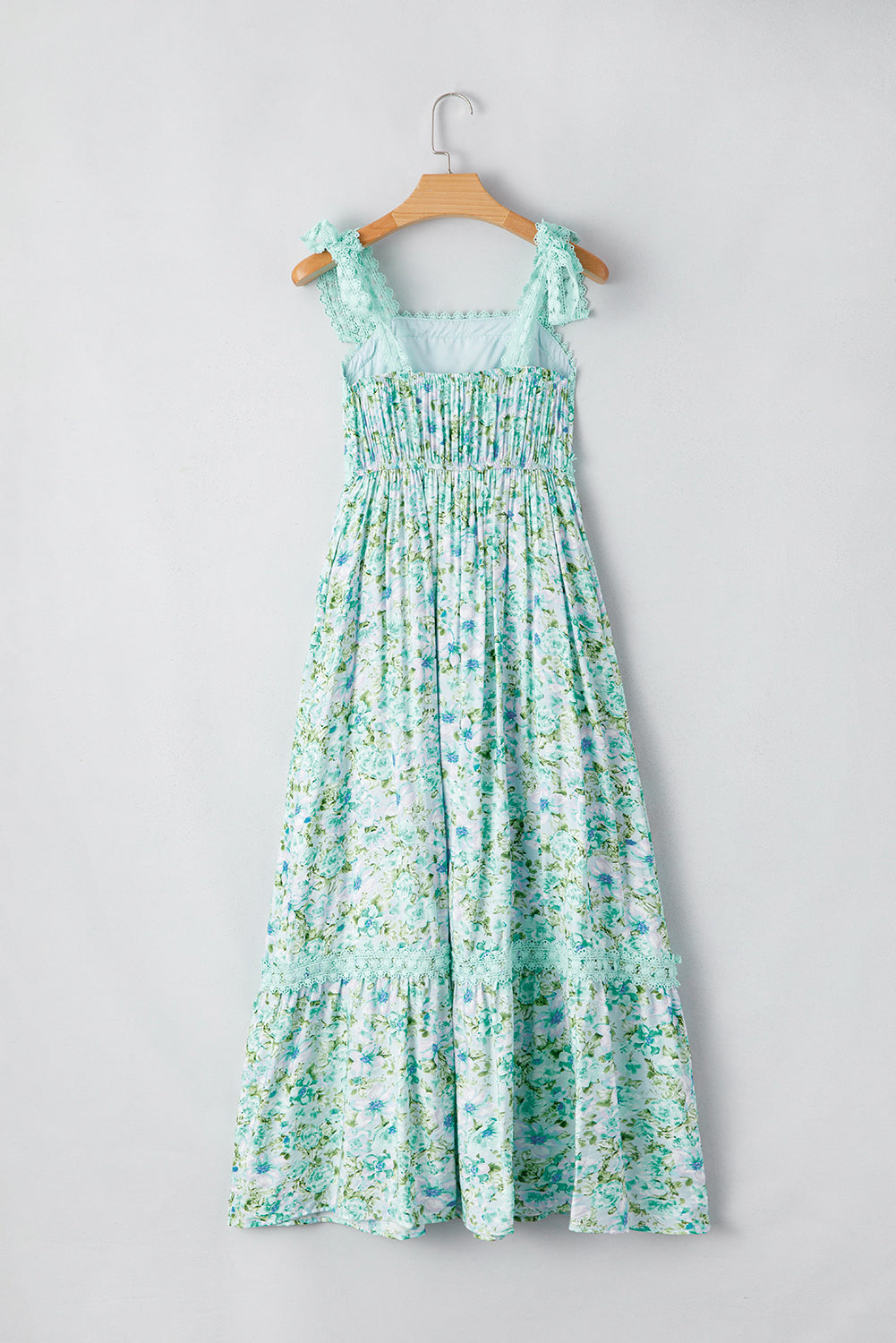 Mint Green Floral Lace Shoulder Strap Empire Waist Maxi Dress Just Your Average Gal Mint Green Floral Lace Shoulder Strap Empire Waist Maxi Dress Just Your Average Gal